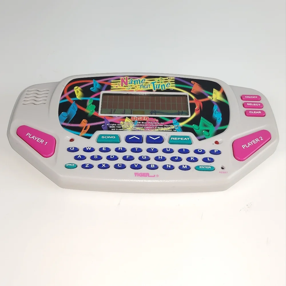 Name that Tune Handheld Game 90's VTG Vintage Retro Tiger Electronics Technology
